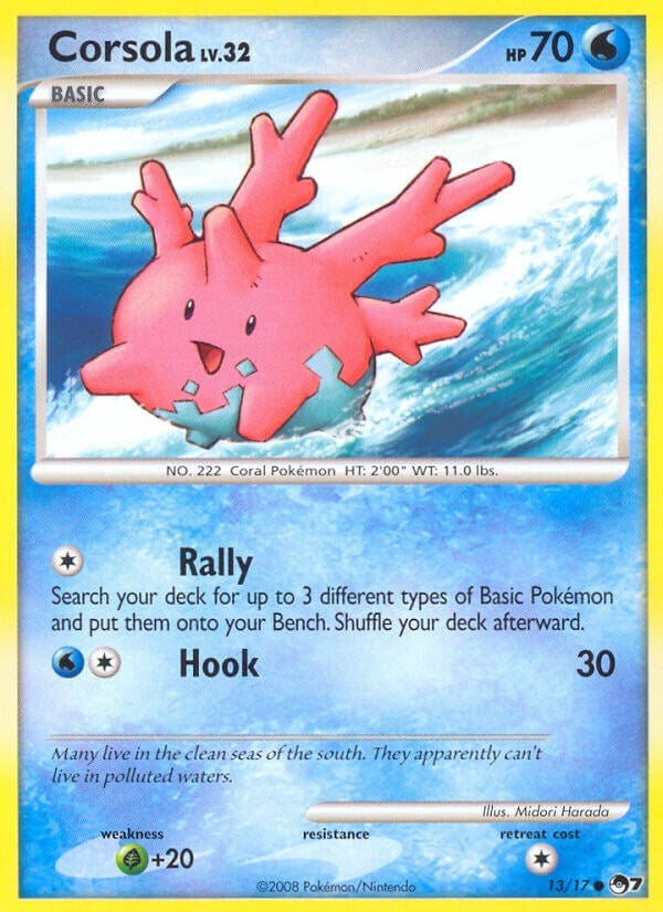 Image for Corsola (013/017) (POP Series 7) - Pokemon