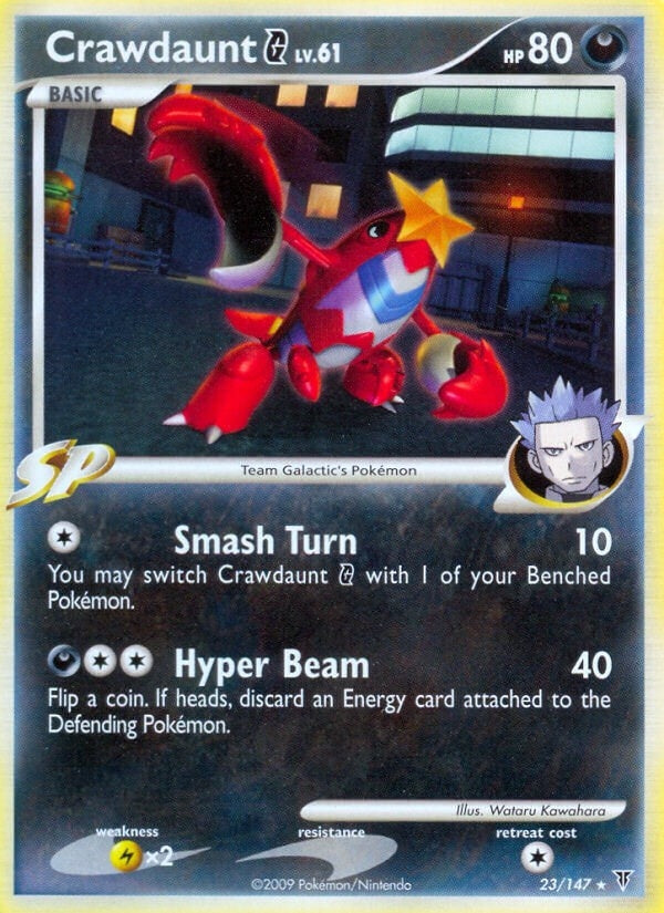 Image for Crawdaunt G (23) (Supreme Victors) - Pokemon