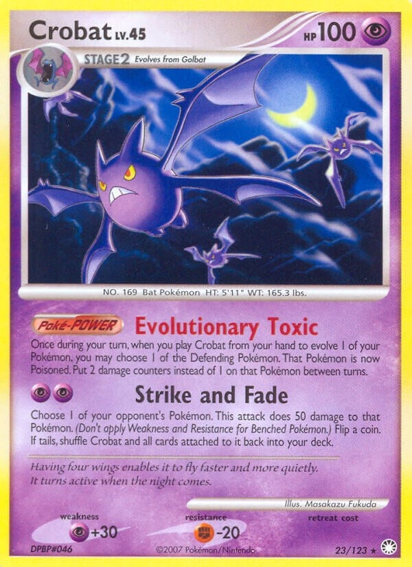 Image for Crobat (23/123) (Mysterious Treasures) - Pokemon