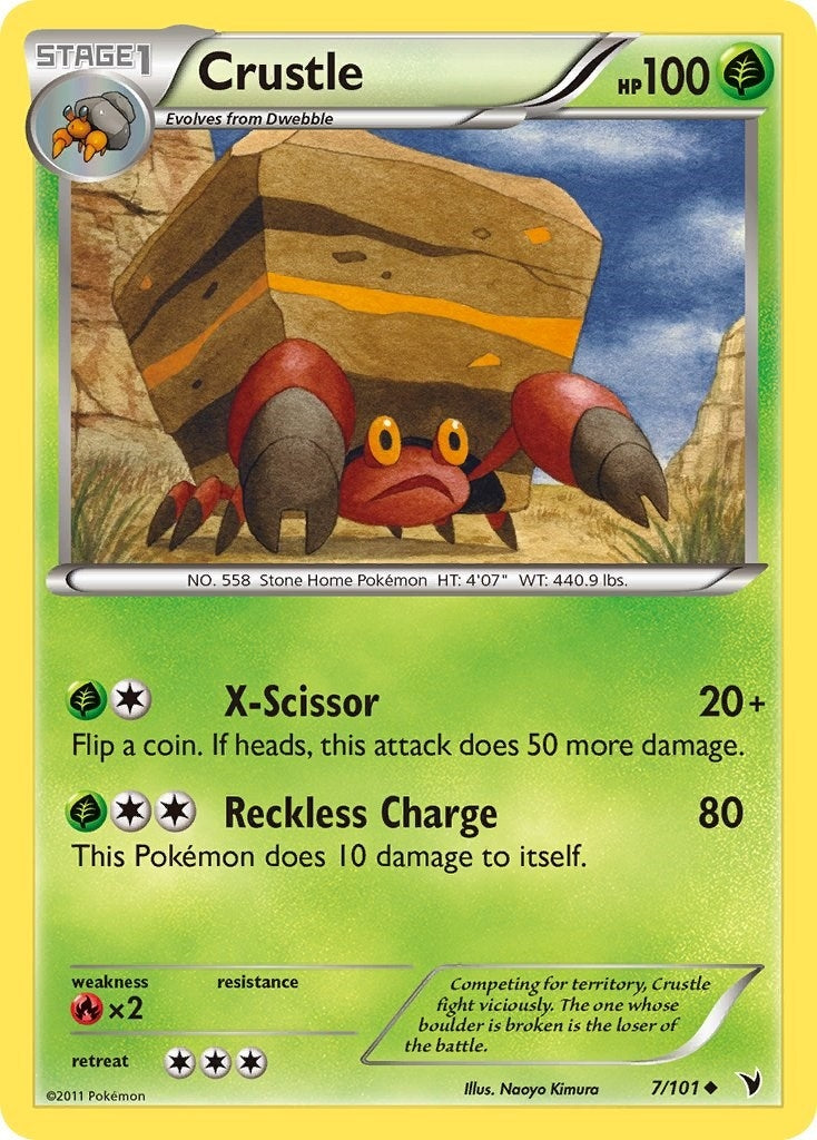 Image for Crustle (7/101) (Noble Victories) - Pokemon