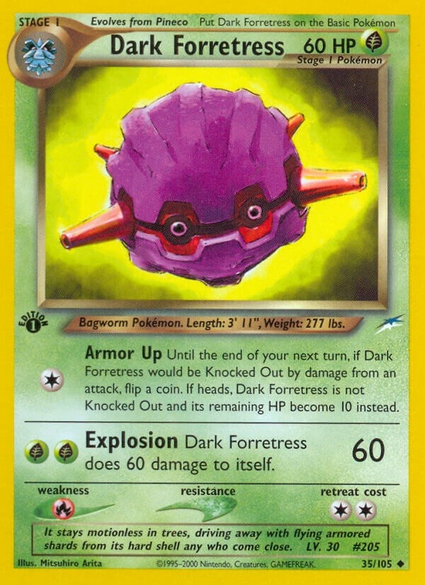 Image for Dark Forretress (035/105) (Neo Destiny) - Pokemon