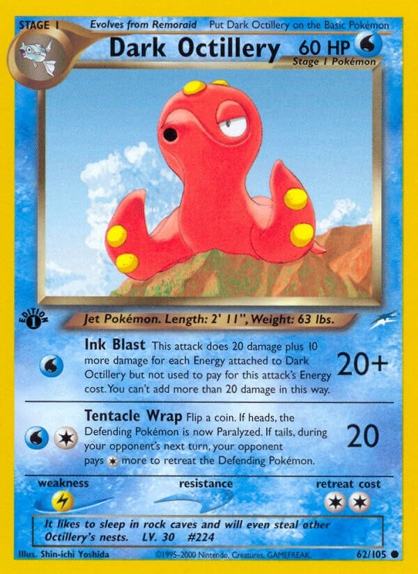Image for Dark Octillery (062/105) (Neo Destiny) - Pokemon