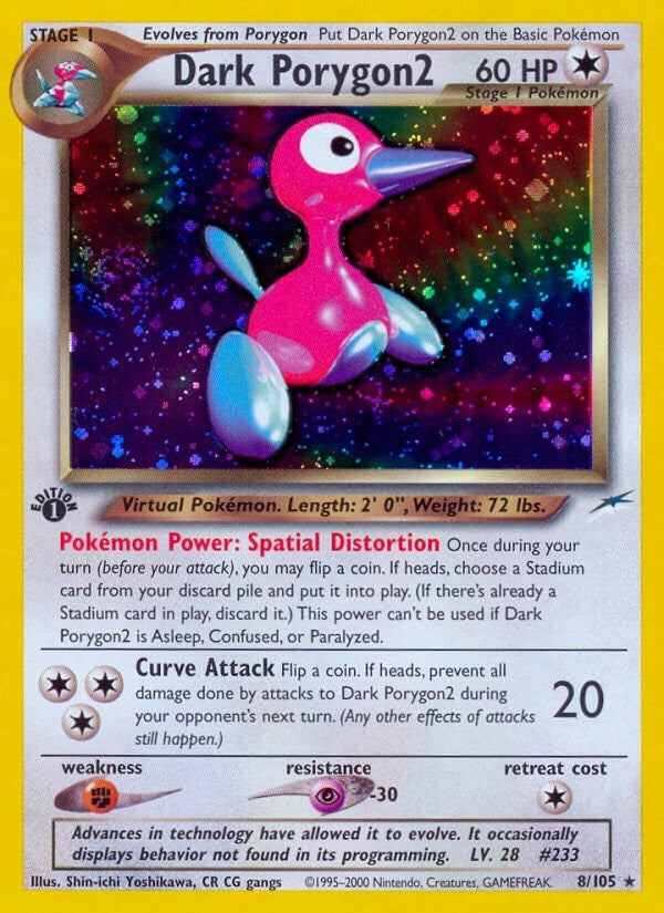 Image for Dark Porygon2 (008/105) (Neo Destiny) - Pokemon