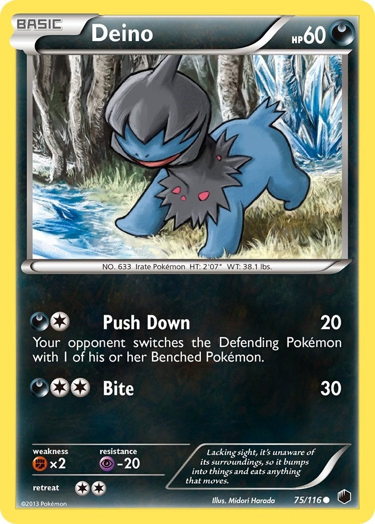 Image for Deino (75) (75/116) (Plasma Freeze) - Pokemon