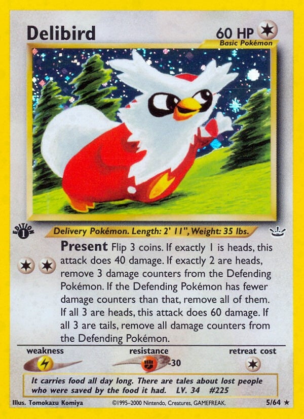 Image for Delibird (05/64) (Neo Revelation) - Pokemon