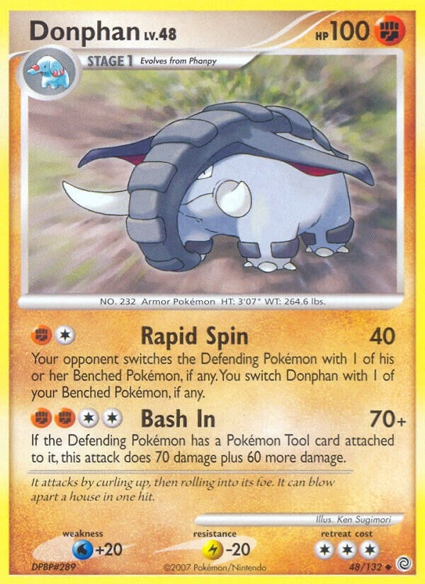 Image for Donphan (48/132) (Secret Wonders) - Pokemon