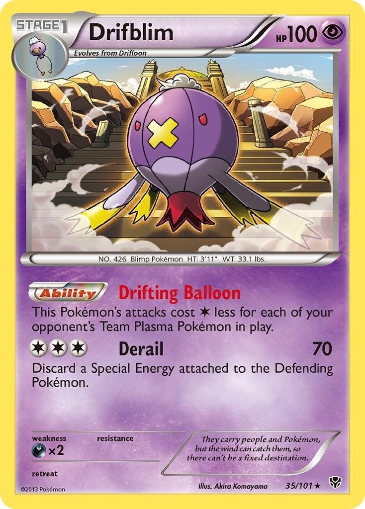 Image for Drifblim (35/101) (Plasma Blast) - Pokemon