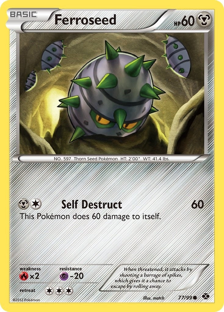Image for Ferroseed (77/99) (Next Destinies) - Pokemon
