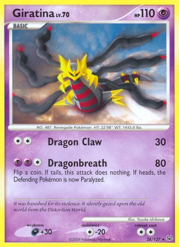 Image for Giratina (28) (28/127) (Platinum) - Pokemon