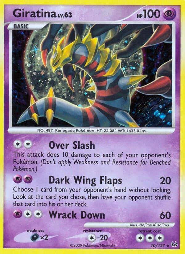 Image for Giratina (10) (10/127) (Platinum) - Pokemon