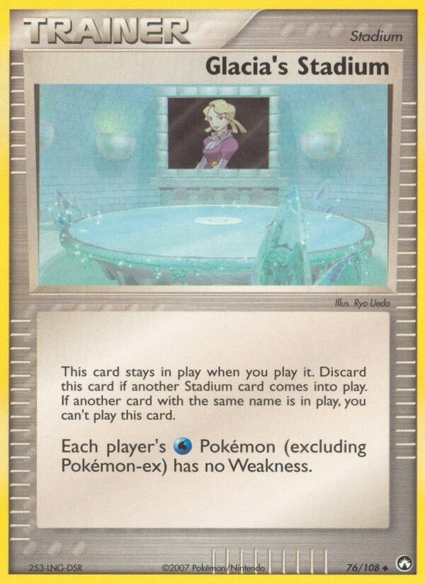Image for Glacia's Stadium (76/108) (Power Keepers) - Pokemon