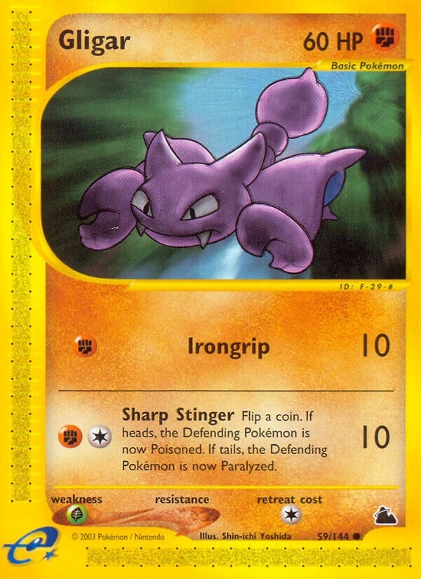 Image for Gligar (059/144) (Skyridge) - Pokemon