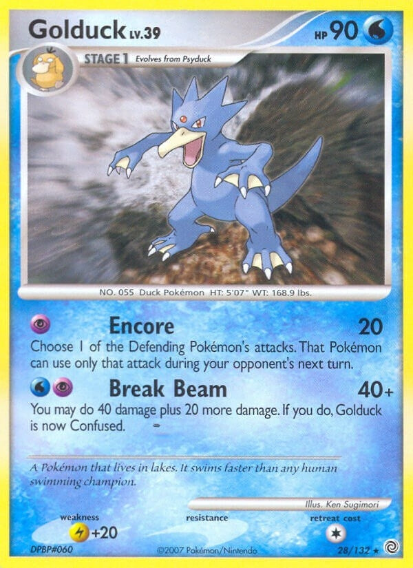 Image for Golduck (28/132) (Secret Wonders) - Pokemon