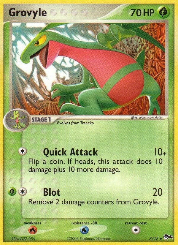 Image for Grovyle (007/017) (POP Series 4) - Pokemon