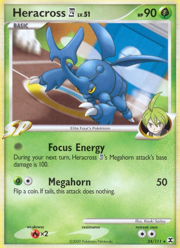 Image for Heracross E4 (24/111) (Rising Rivals) - Pokemon