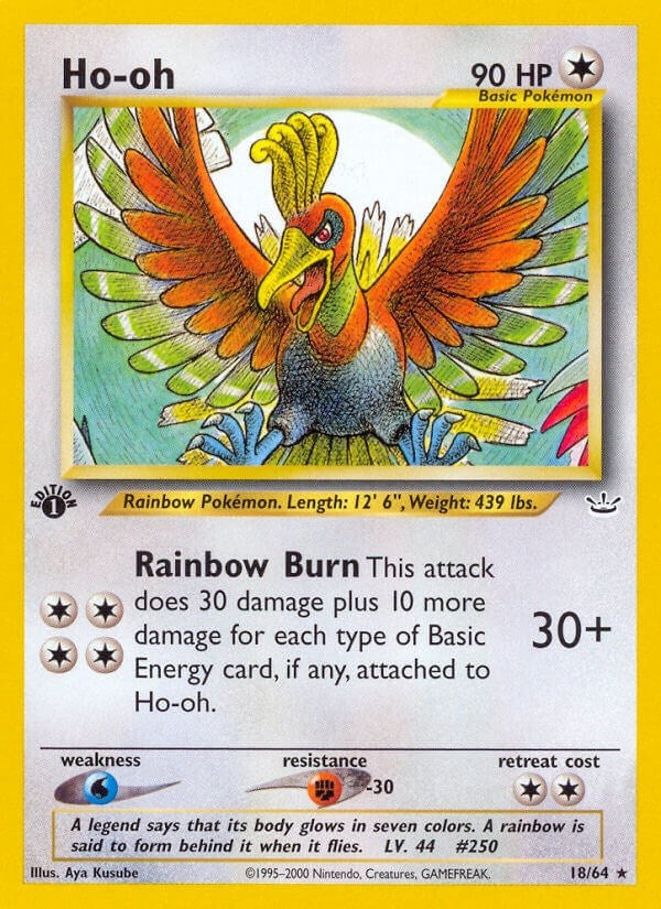Image for Ho-oh (18) (18/64) (Neo Revelation) - Pokemon