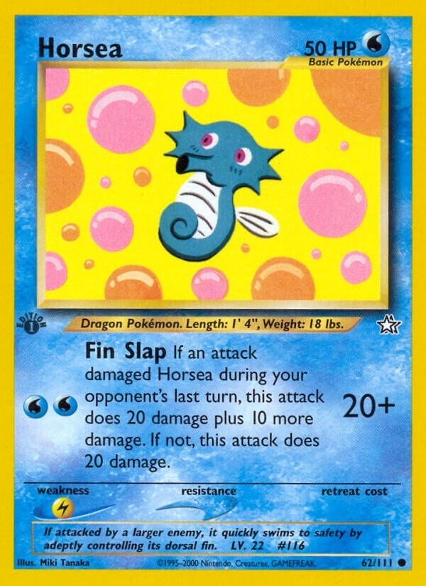 Image for Horsea (062/111) (Neo Genesis) - Pokemon