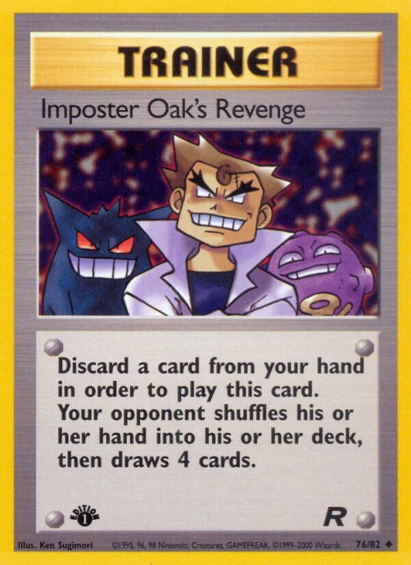 Image for Imposter Oak's Revenge (76/82) (Team Rocket) - Pokemon