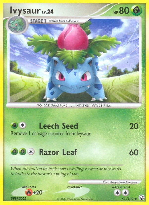 Image for Ivysaur (51/132) (Secret Wonders) - Pokemon