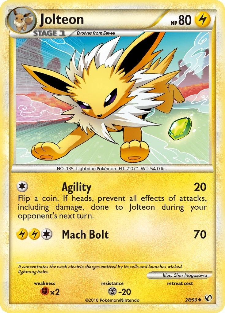 Image for Jolteon (28/90) (Undaunted) - Pokemon