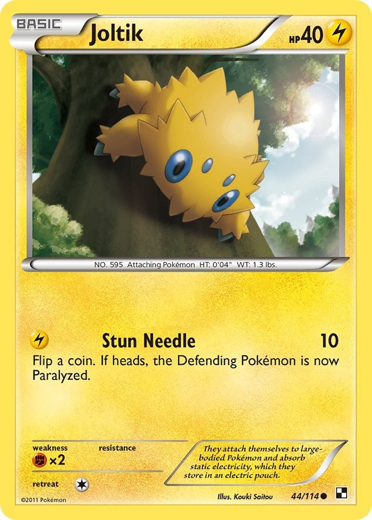 Image for Joltik (44) (44/114) (Black and White) - Pokemon