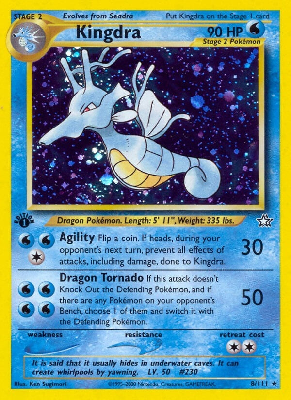 Image for Kingdra (008/111) (Neo Genesis) - Pokemon