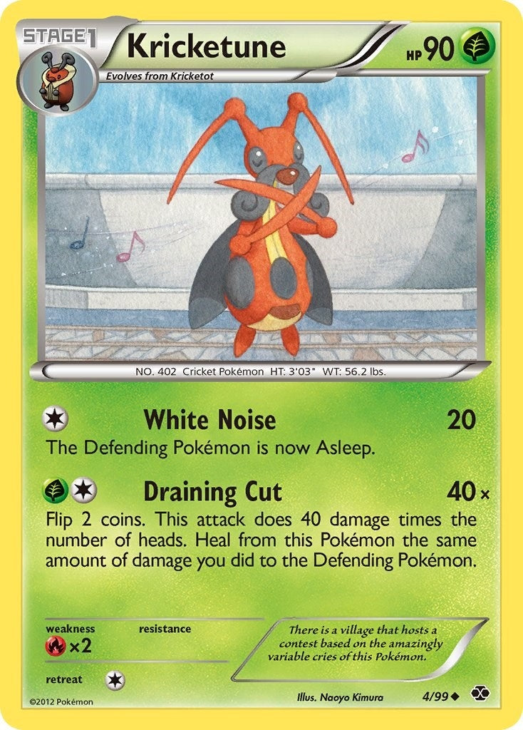 Image for Kricketune (4/99) (Next Destinies) - Pokemon
