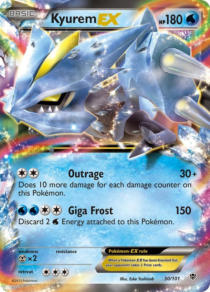 Image for Kyurem EX (30/101) (Plasma Blast) - Pokemon