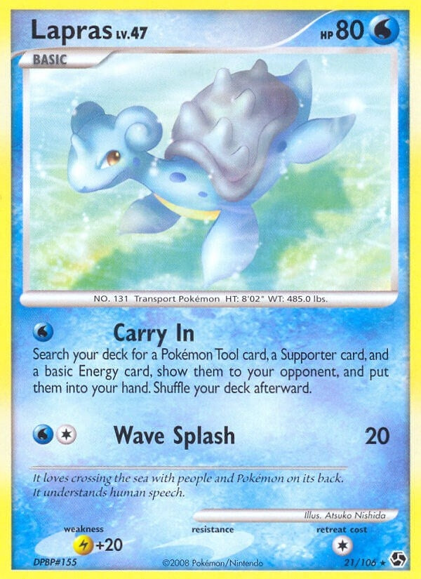 Image for Lapras (21/106) (Great Encounters) - Pokemon