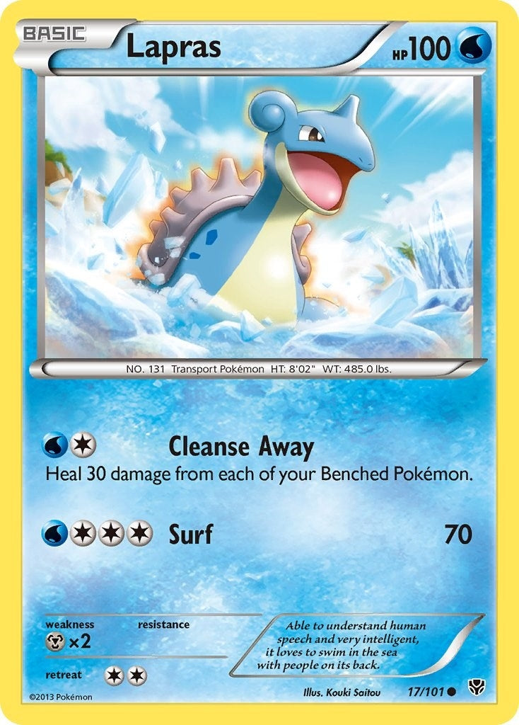 Image for Lapras (17/101) (Plasma Blast) - Pokemon