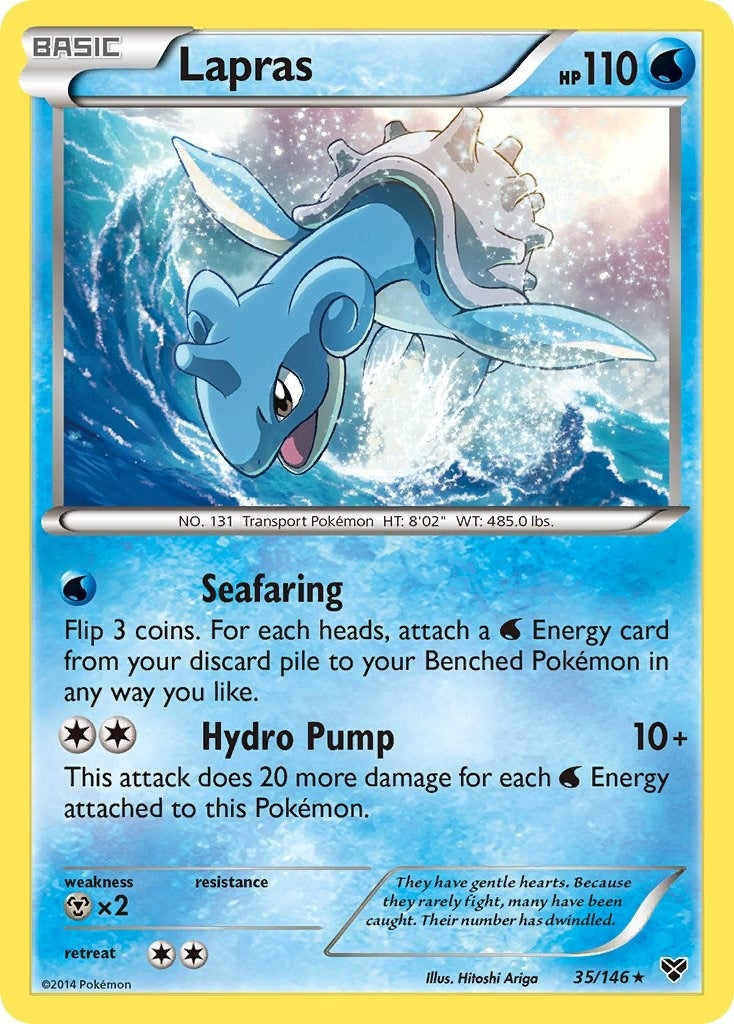 Image for Lapras (35/146) (XY Base Set) - Pokemon