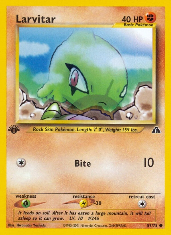 Image for Larvitar (57/75) (Neo Discovery) - Pokemon