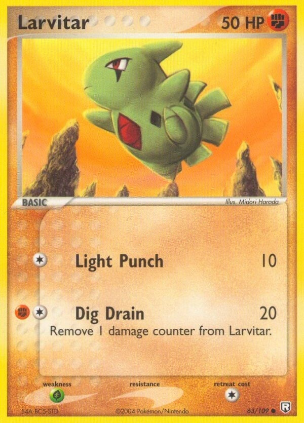 Image for Larvitar (63/109) (Team Rocket Returns) - Pokemon
