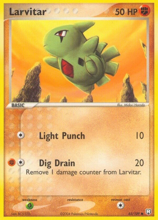Image for Larvitar (63/109) (Team Rocket Returns) - Pokemon