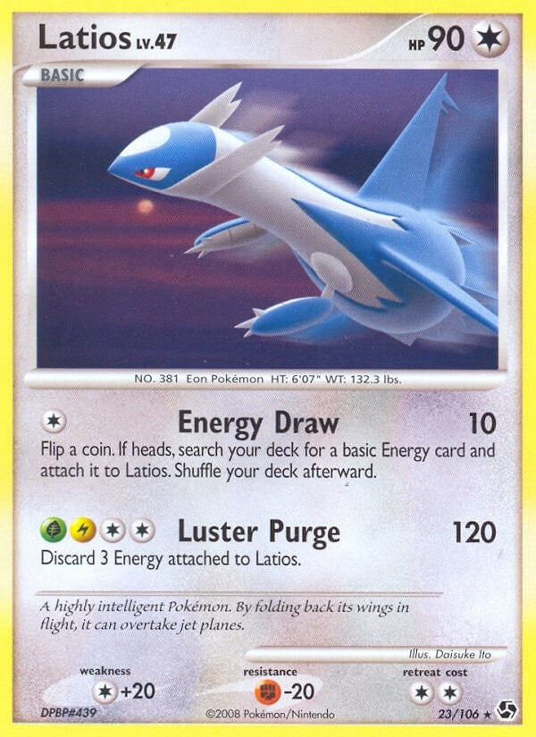 Image for Latios (23/106) (Great Encounters) - Pokemon
