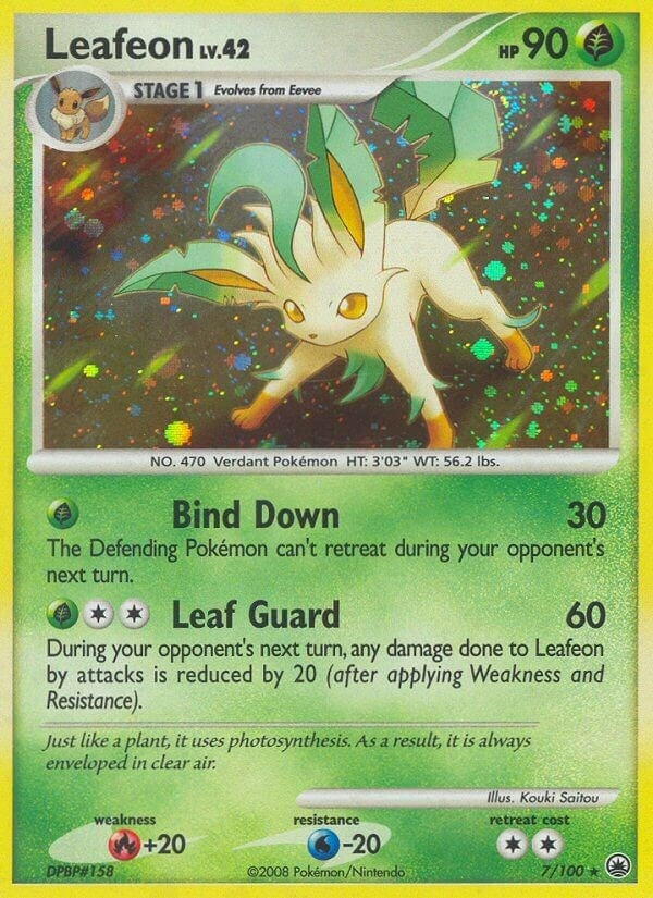 Image for Leafeon (7) (7/100) (Majestic Dawn) - Pokemon