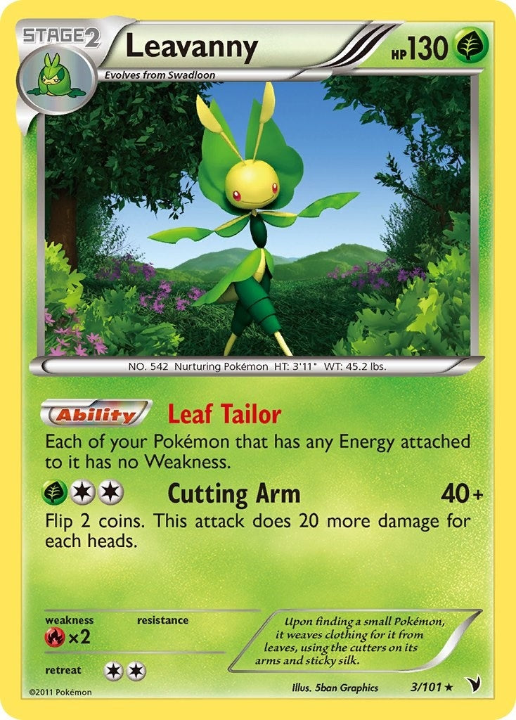 Image for Leavanny (3/101) (Noble Victories) - Pokemon