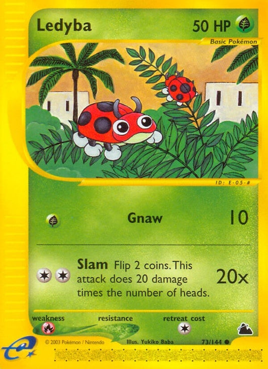 Image for Ledyba (73) (073/144) (Skyridge) - Pokemon