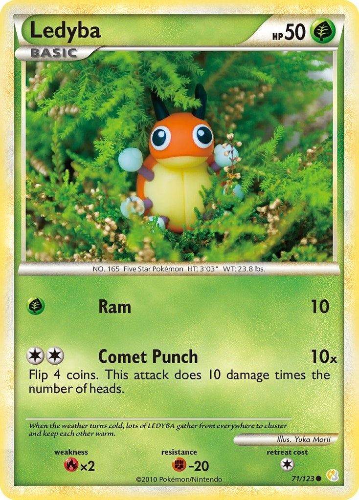 Image for Ledyba (71/123) (HeartGold SoulSilver) - Pokemon