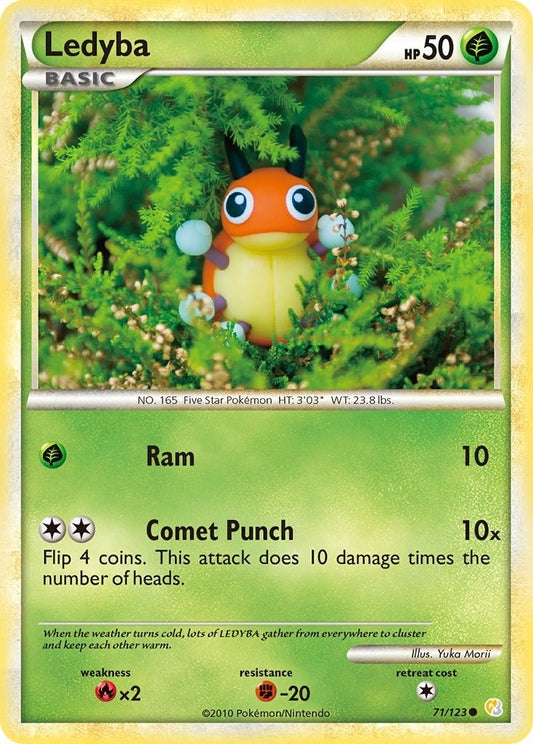 Image for Ledyba (71/123) (HeartGold SoulSilver) - Pokemon