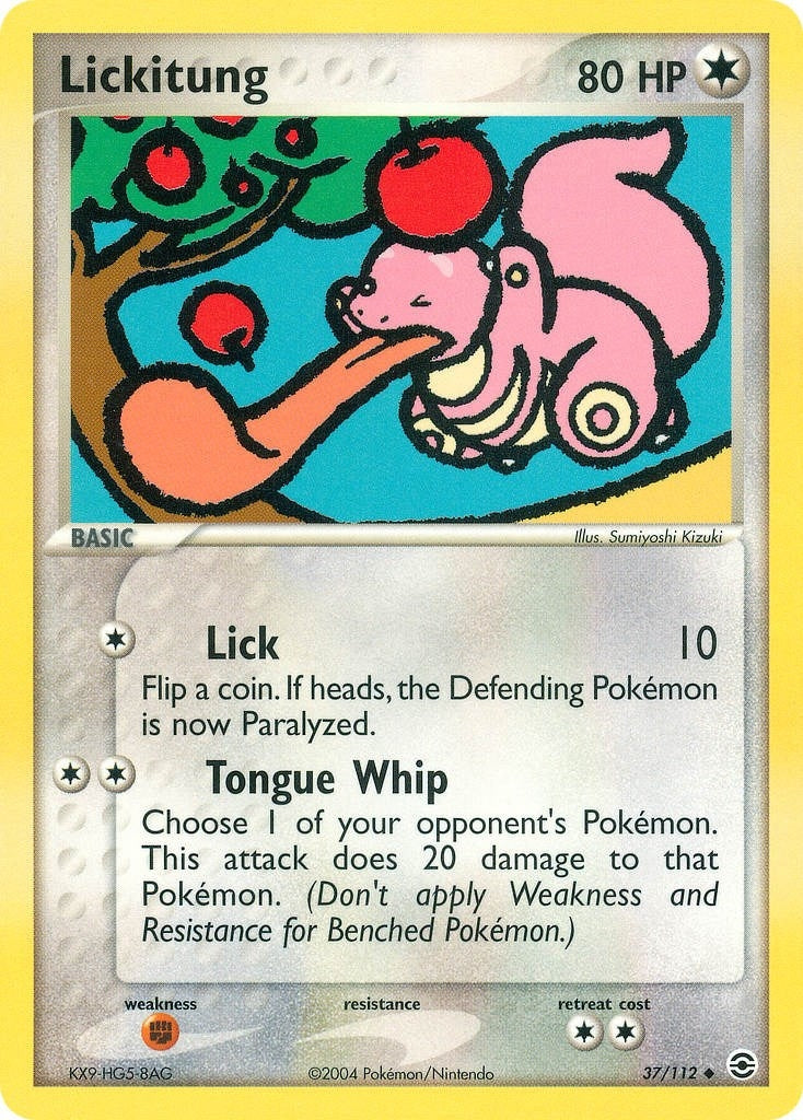 Image for Lickitung (37/112) (FireRed & LeafGreen) - Pokemon