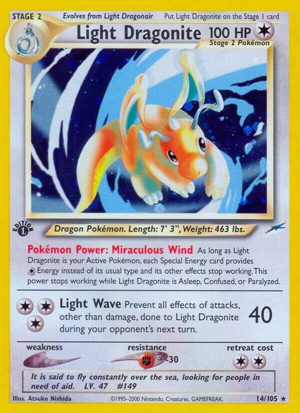 Image for Light Dragonite (014/105) (Neo Destiny) - Pokemon