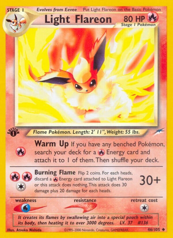 Image for Light Flareon (046/105) (Neo Destiny) - Pokemon