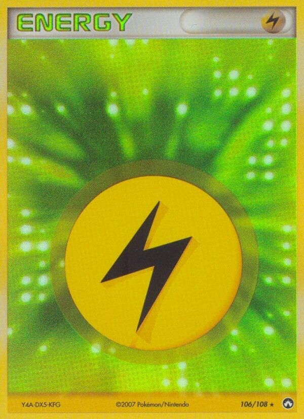 Image for Lightning Energy (106/108) (Power Keepers) - Pokemon