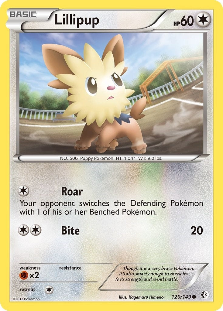 Image for Lillipup (120/149) (Boundaries Crossed) - Pokemon