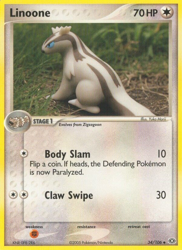 Image for Linoone (34/106) (Emerald) - Pokemon