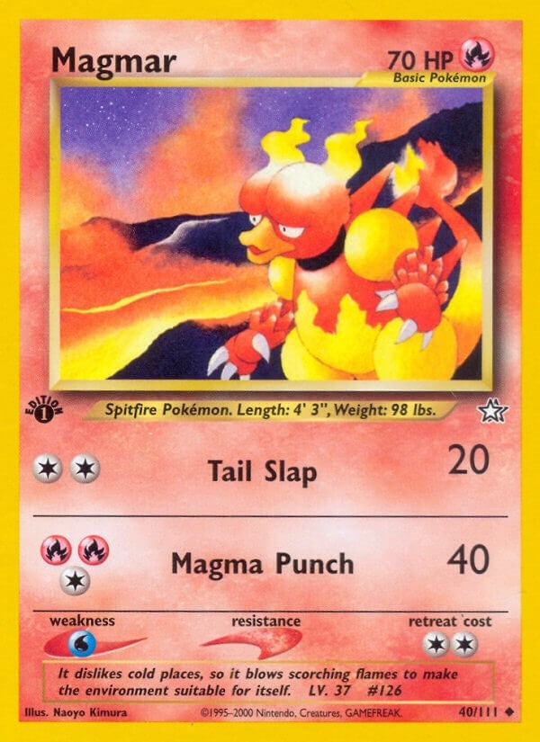 Image for Magmar (040/111) (Neo Genesis) - Pokemon