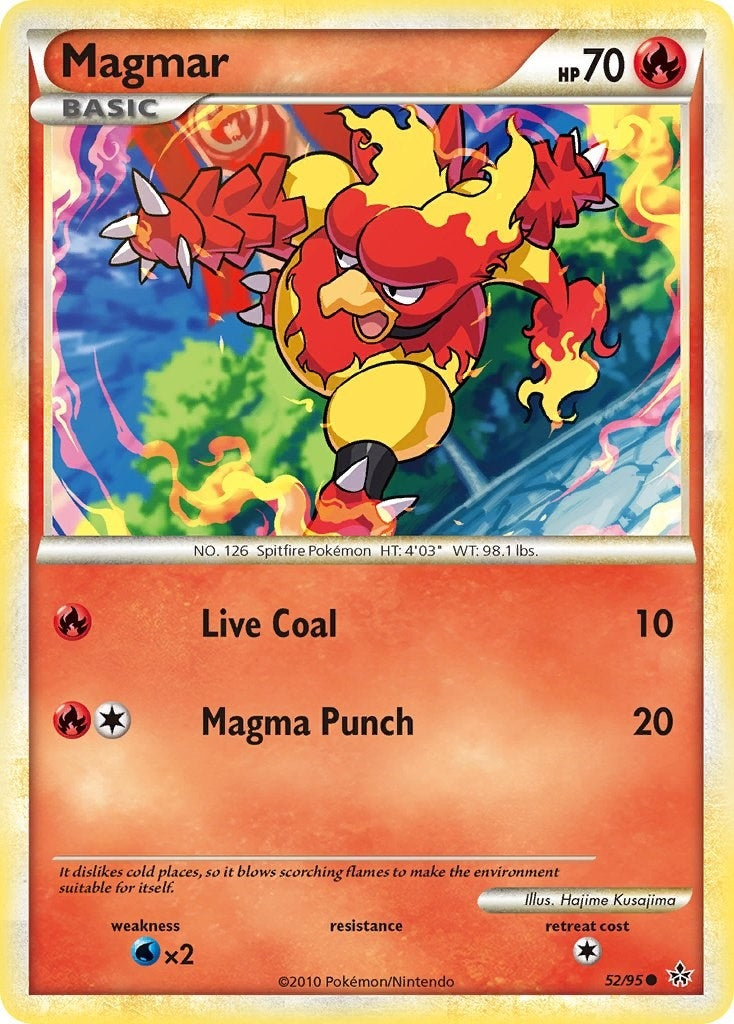Image for Magmar (52/95) (Unleashed) - Pokemon