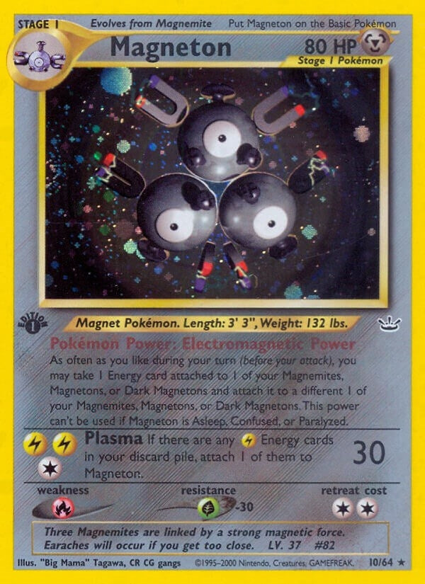 Image for Magneton (10/64) (Neo Revelation) - Pokemon