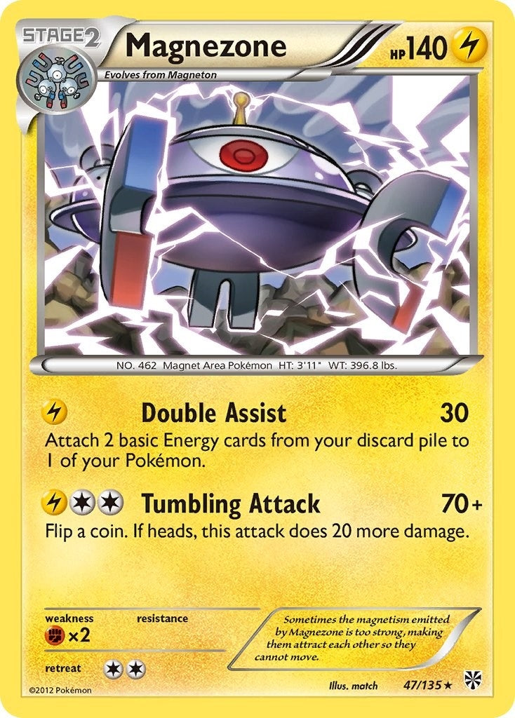 Image for Magnezone (47/135) (Plasma Storm) - Pokemon